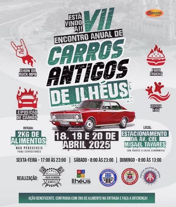 VII Encontro Anual de Carros Antigos de Ilhéus