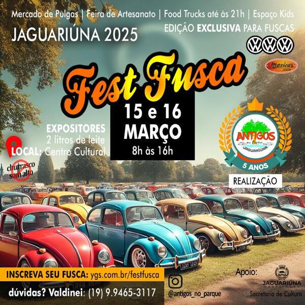 Fest Fusca - Jaguariúna