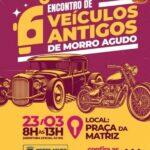 6º Encontro de Carros Antigos em Morro Agudo