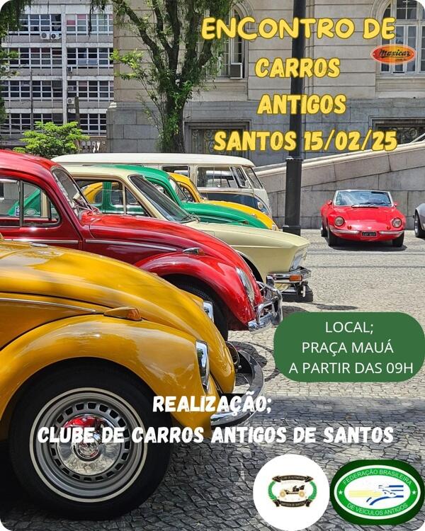 Encontro de Carros Antigos de Santos