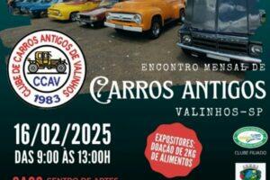 Encontro Mensal de Carros Antigos em Valinhos