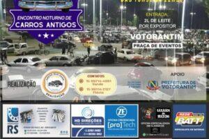 Encontro Noturno de Carros Antigos