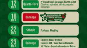 Agenda de Eventos Dream Car