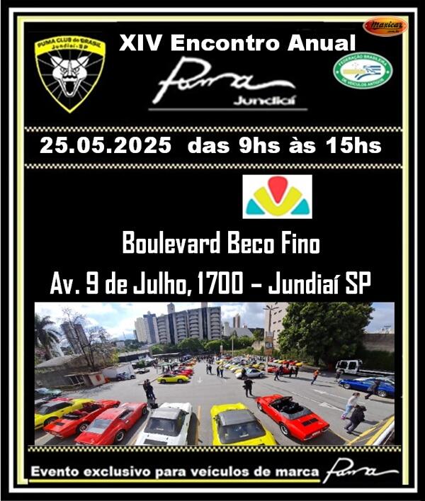 XIV Encontro Anual Puma Club Jundiaí