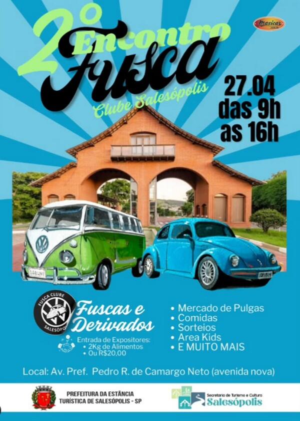 2º Encontro Fusca Clube Salesópolis