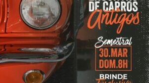 Encontro de Carros Antigos no Maltz Beer Garden