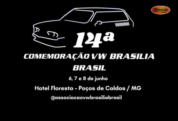 14ª Comemoração VW Brasília Brasil